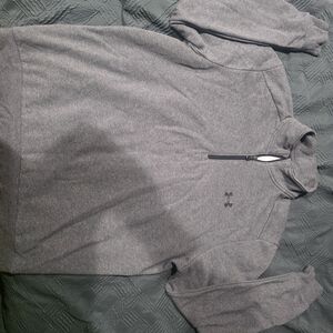 Beautifull LG Men's Zip Up Gray Sweater